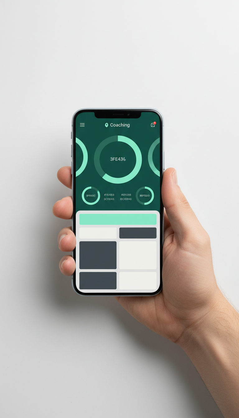 Digital Coaching App Interface Fitter